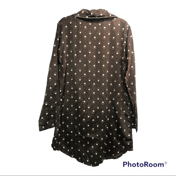Nanette Lepore Geometric print sleep shirt-Size Small - Picture 2 of 7